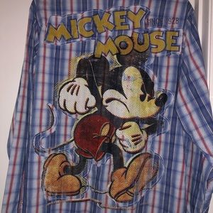 Mickey Mouse Western Shirt